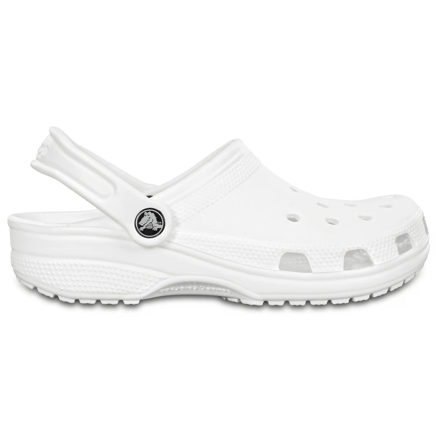 Classic Clog White M10W12 Unisex Adult