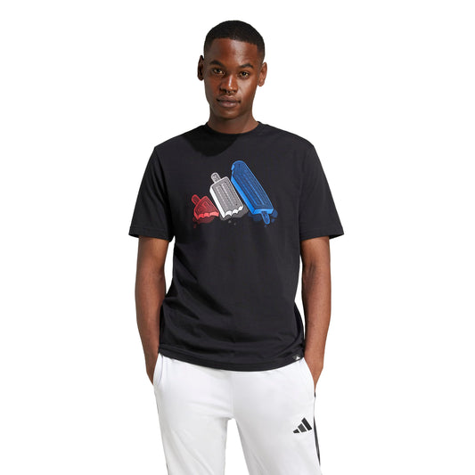 M L ICE TEE BLACK