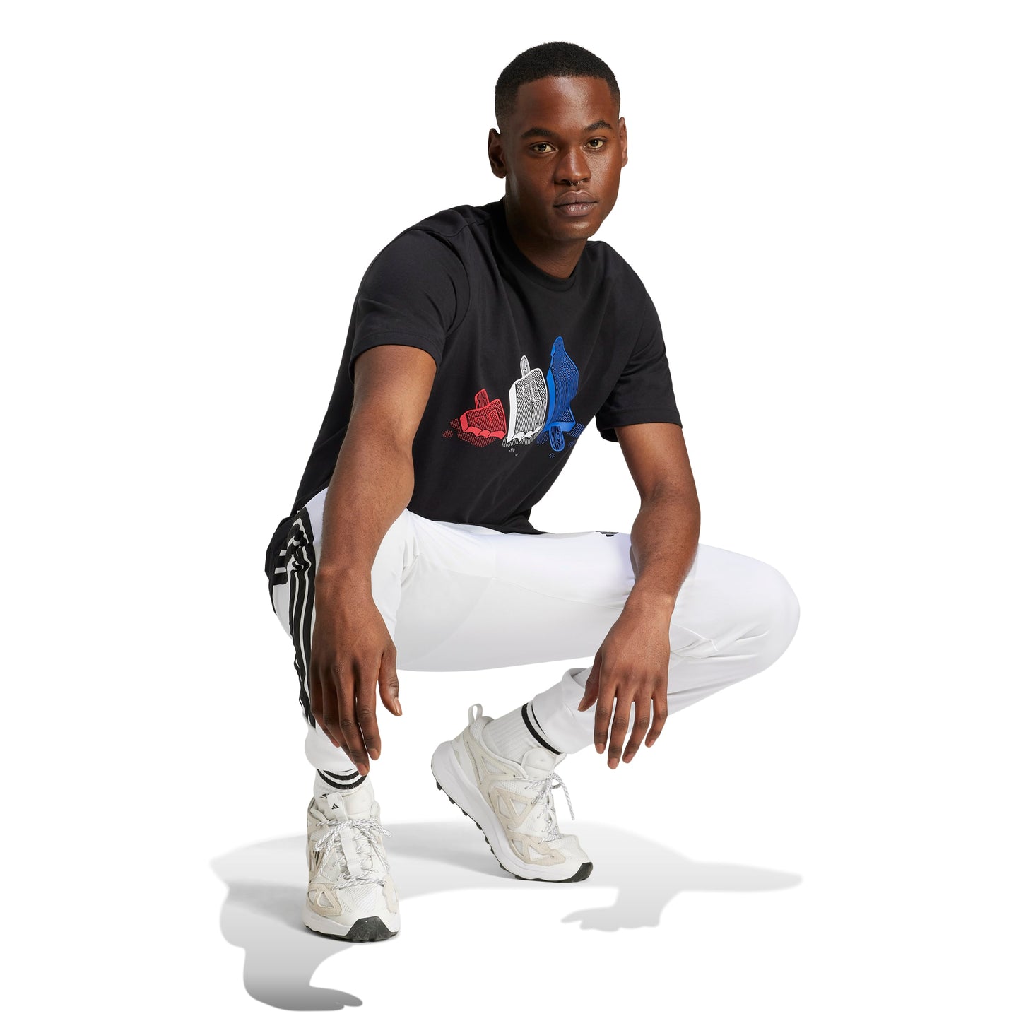 M L ICE TEE BLACK