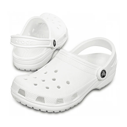 Classic Clog White M10W12 Unisex Adult