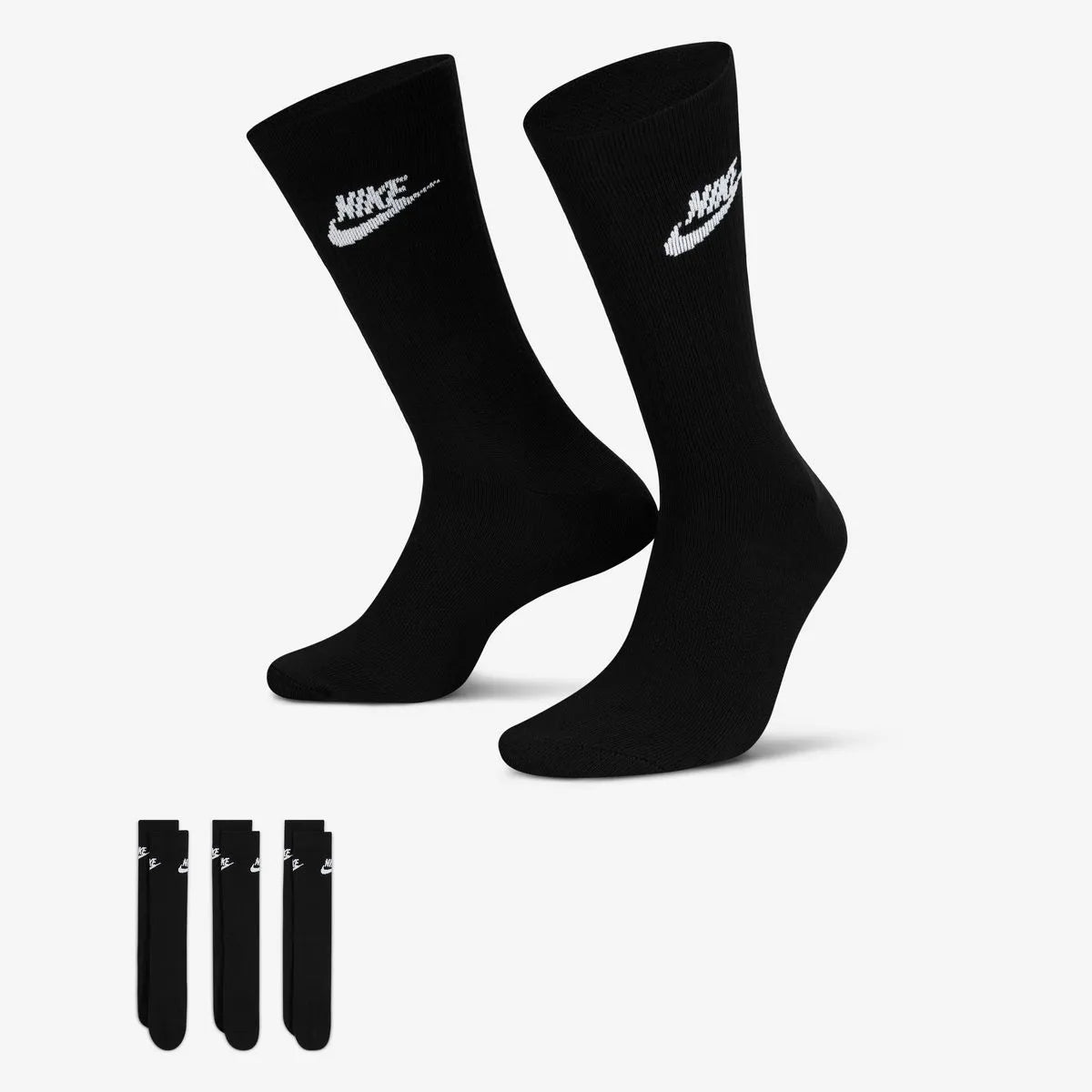 NIKE SPORTWEAR EVERYDAY ESSENTIALS CREW (3 PARES)