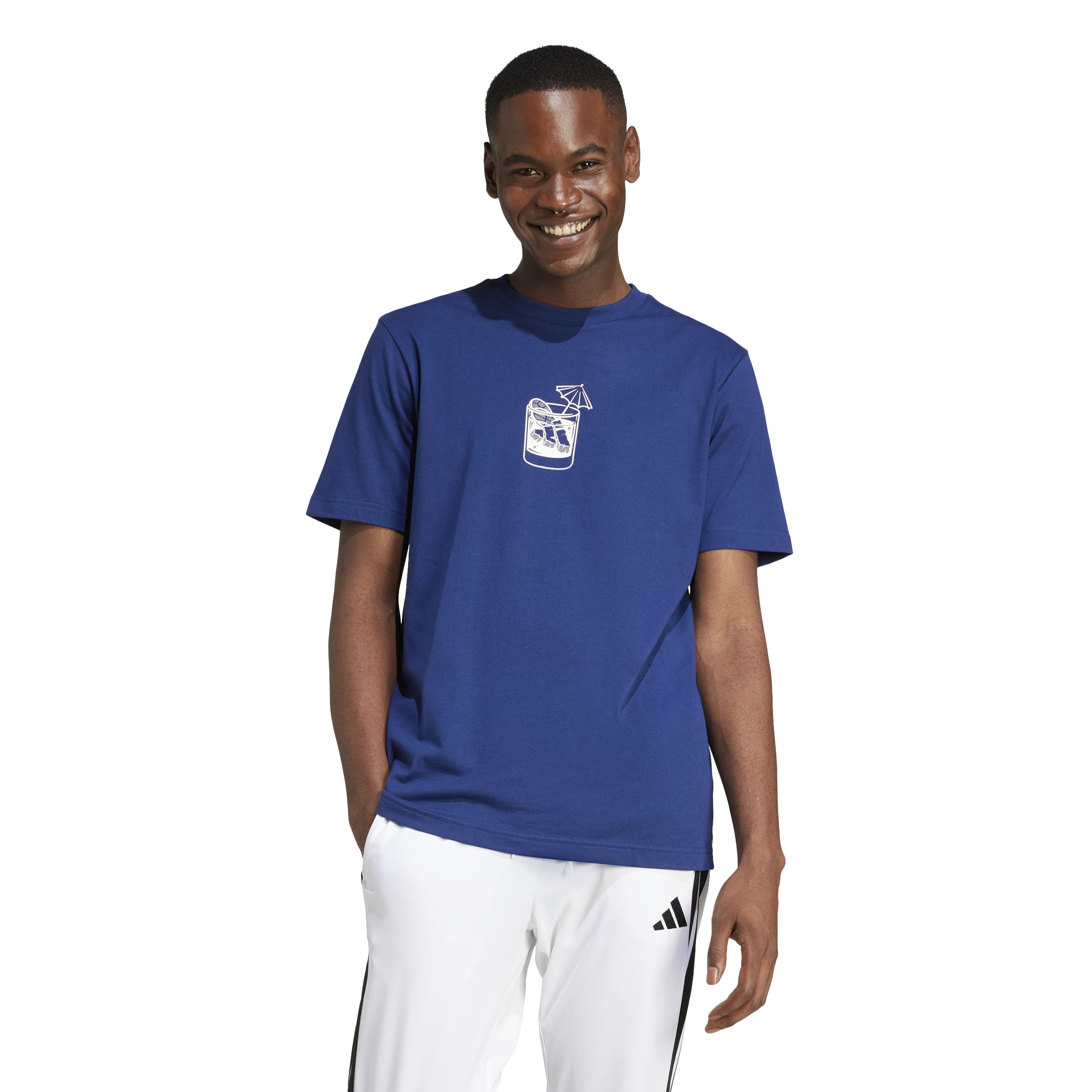 M L DRINK TEE DKBLUE