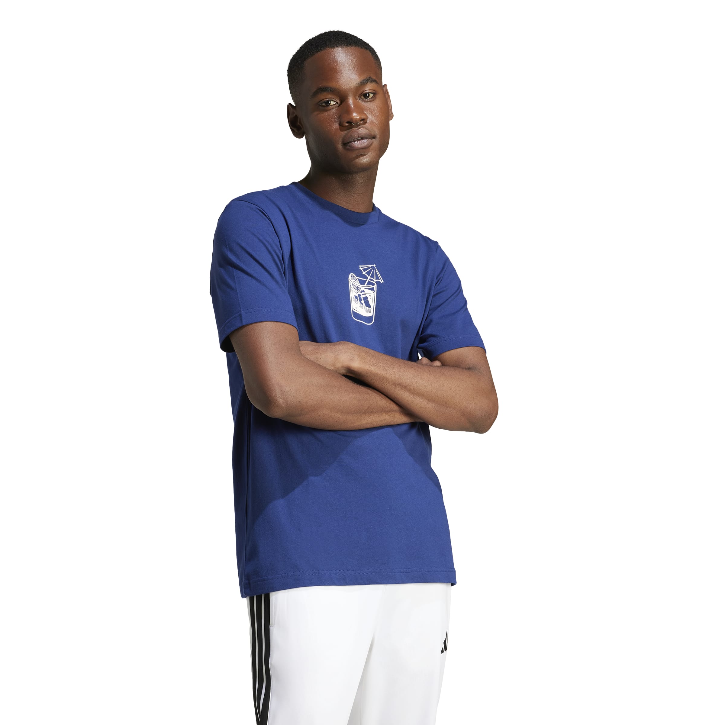 M L DRINK TEE DKBLUE