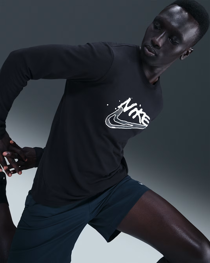 Nike Sueter de manga larga Dri-FIT para hombre