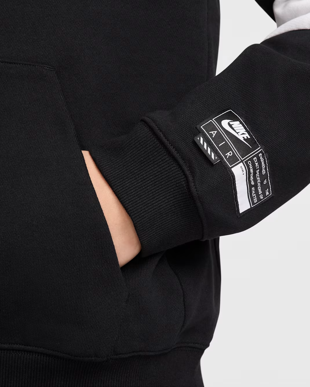 Nike Air Sudadera con gorro sin cierre de tejido Fleece para hombre