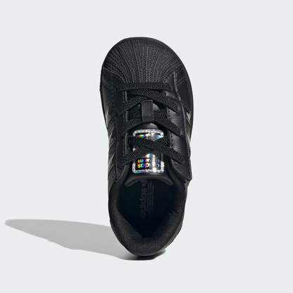 LUCES LED DE SUPERSTAR, CIERRE DE COMODIDAD, ZAPATOS DE ENCAJE ELÁSTICO PARA NIÑOS