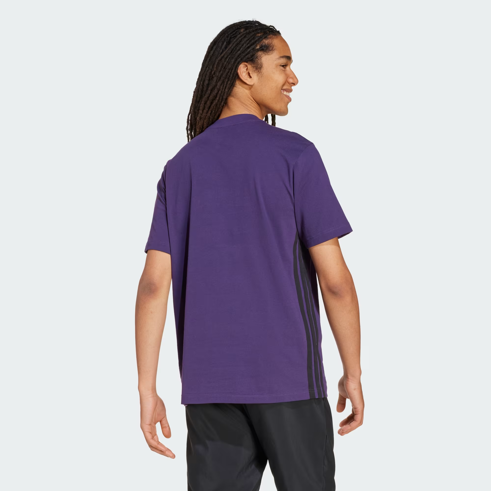 SUETER ESSENTIALS 3 RAYAS TEJIDO JERSEY