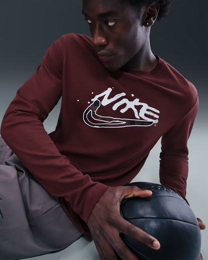 Nike Sueter de manga larga Dri-FIT para hombre