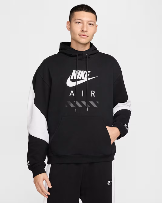 Nike Air Sudadera con gorro sin cierre de tejido Fleece para hombre
