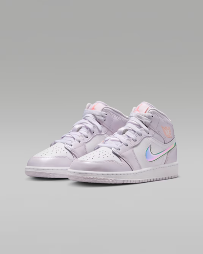 Air Jordan 1 Mid SE Tenis para niños grandes