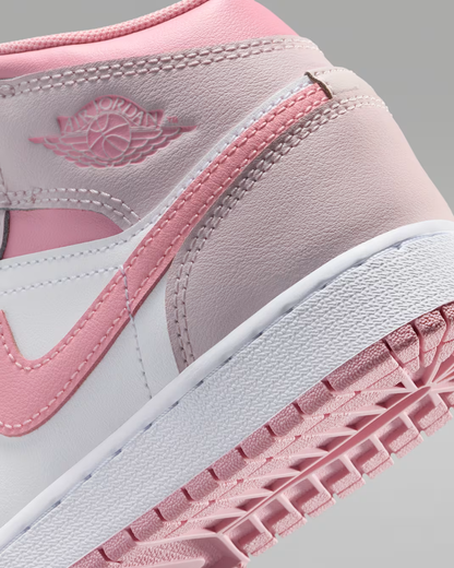 Air Jordan 1 Mid Tenis para niños grandes