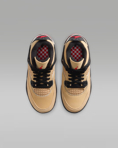 Jordan 4 Retro Zapatos para niños más pequeños