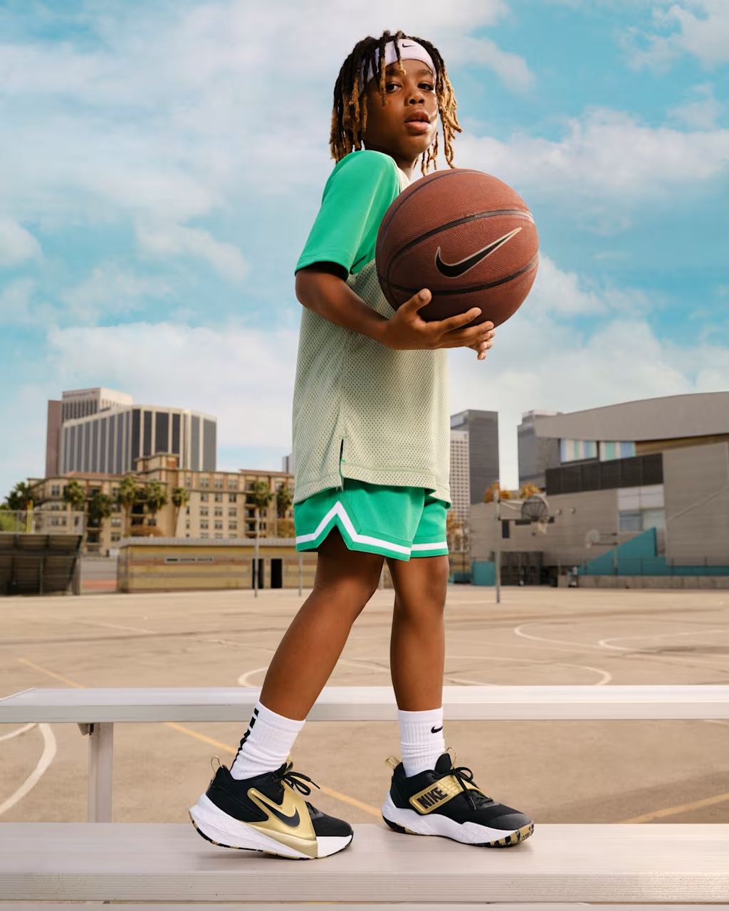 Nike Team Hustle D 12 Zapatos de baloncesto para niños grandes