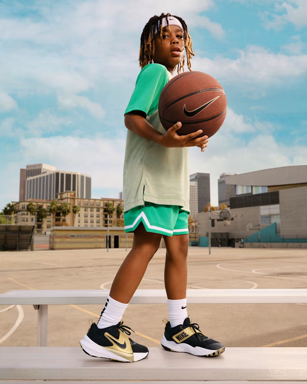Nike Team Hustle D 12 Zapatos de baloncesto para niños grandes