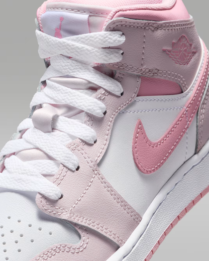 Air Jordan 1 Mid Tenis para niños grandes
