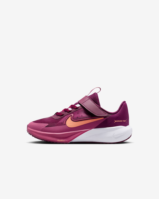 Nike Sonic Fly Tenis de correr para niños de preescolar