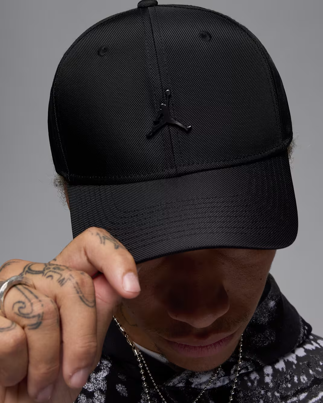 Jordan Rise Gorra con estructura con Jumpman metálico