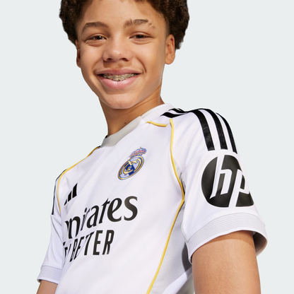 CAMISETA LOCAL REAL MADRID 25/26 NIÑOS