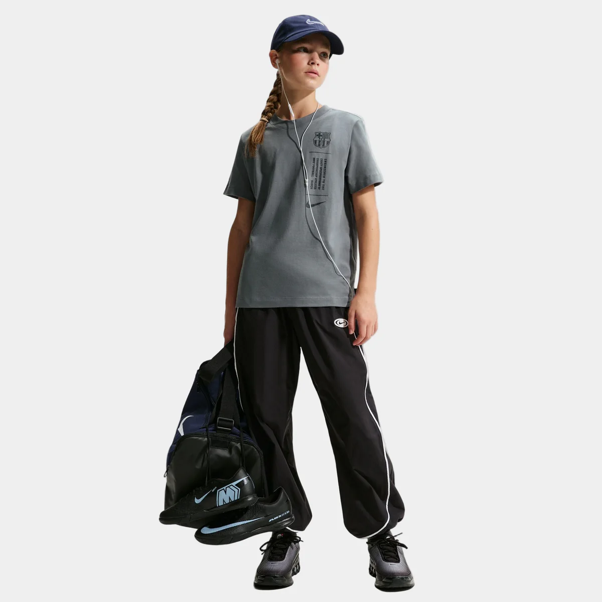 Sueter Junior gris Barça Nike